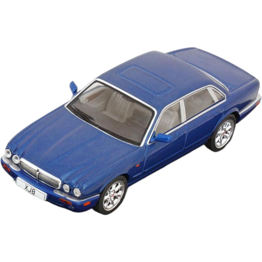 Jaguarジャガー XJ8 (X308) 1998 ブルーメタリック / IXO 1/43 ミニカー | 
