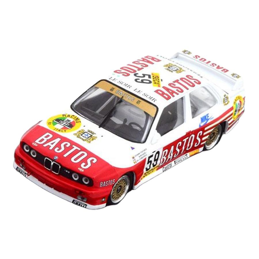 BMW M3 E30 #59 24時間スパ 1987 Bastos / IXO 1/43 ミニカー | 