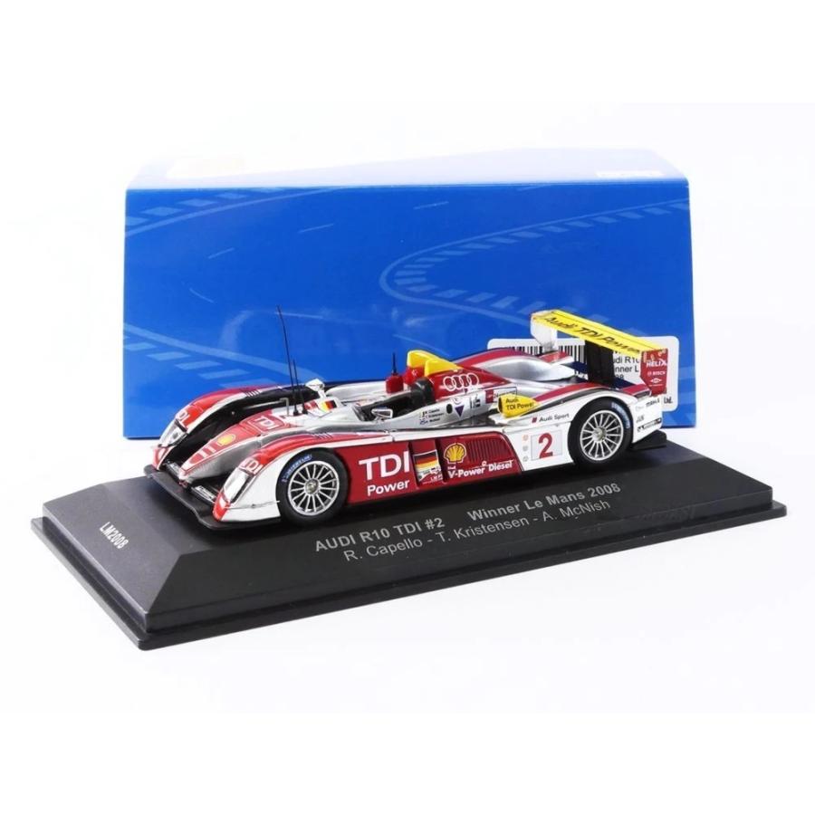 スパーク 1/43 アウディ R10 TDI LM2007 No.1 優勝 AUDI R10 TDI Winner Le Mans 2008 アウディ 優勝 ルマン / IXO 1/43