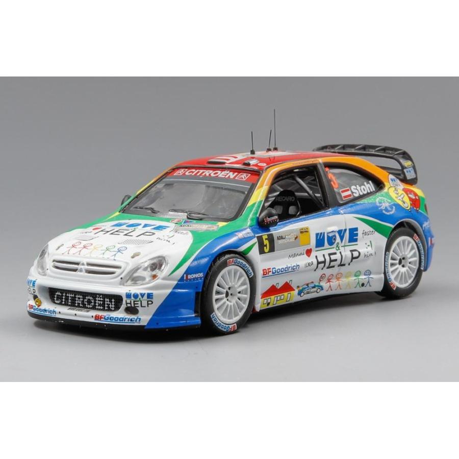 Citroen Xsara WRC No. 5 Rally Germany 2005 M. Stohl / I. Minor/ IXO 1/43 | 