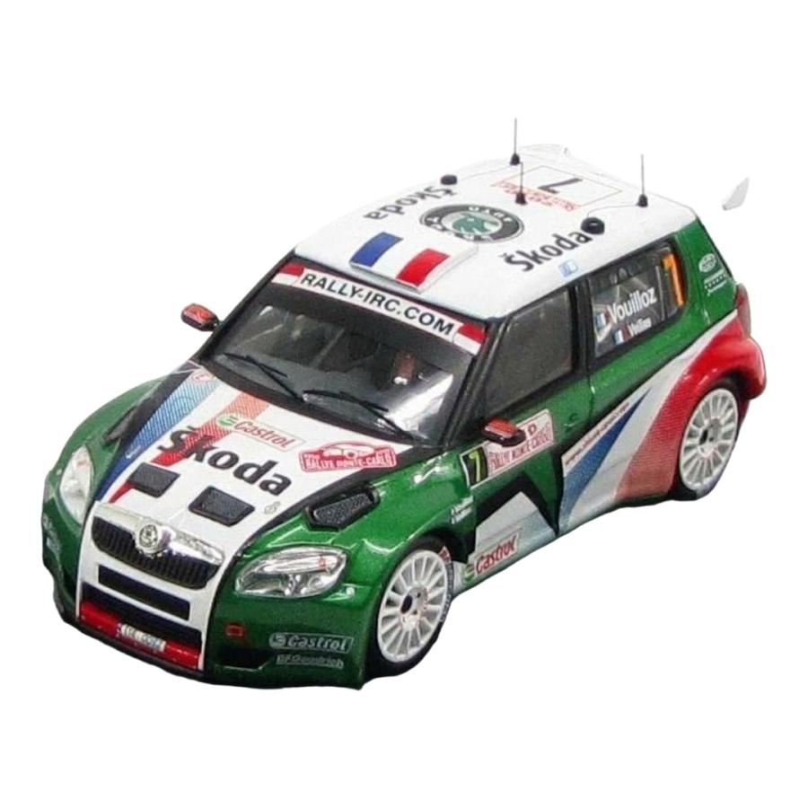 【予約】 Skoda Fabia S2000 #7 3rd ラリーモンテカルロ 2010 N.Vouilloz他 IXO 1/43 ミニカー | 