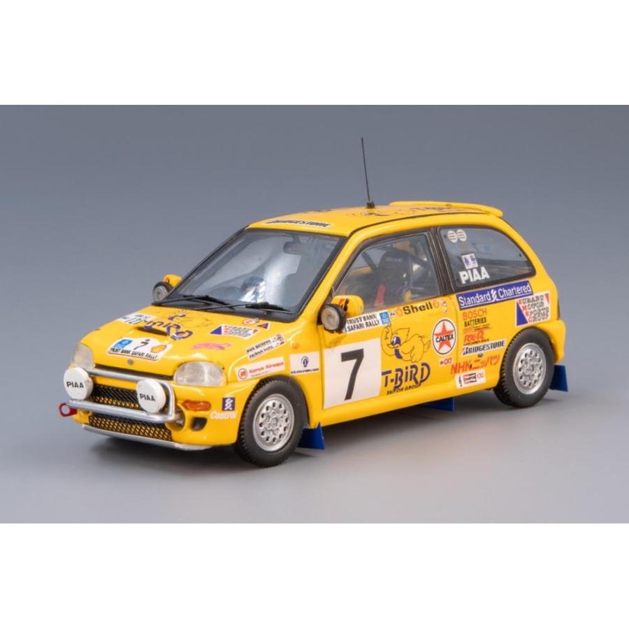 Subaru Vivio RX-R #7 サファリラリー 1993 優勝 IXO 1/43 : バスク