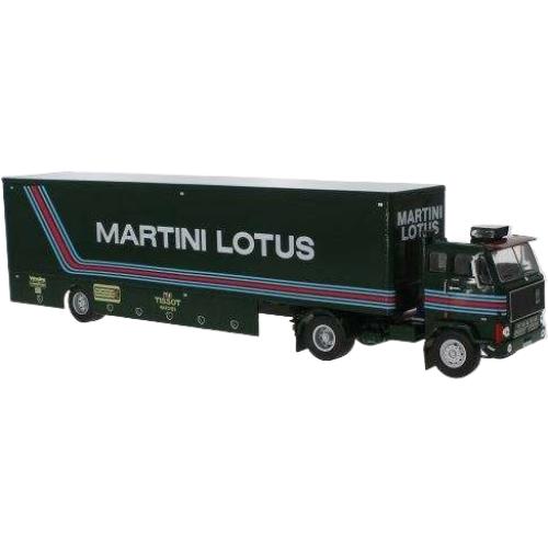 Martini Lotus Racing Volvo F88 レース ダンプ / IXO 1/43 建設機械