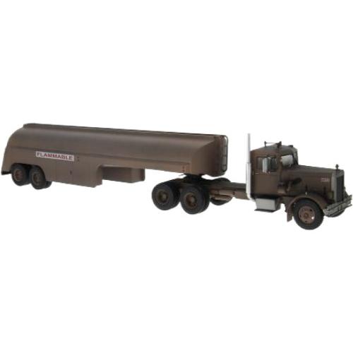 Peterbilt 281 タンカートレーラー 1955 rust トレーラー / IXO 1/43