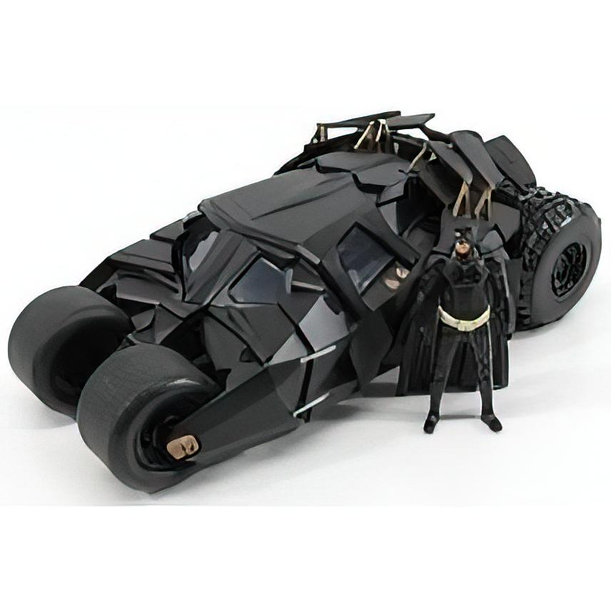 Jada Toys Batman The Dark Knight 1/24 2008 Batmobile métal avec Figurine : Jada
