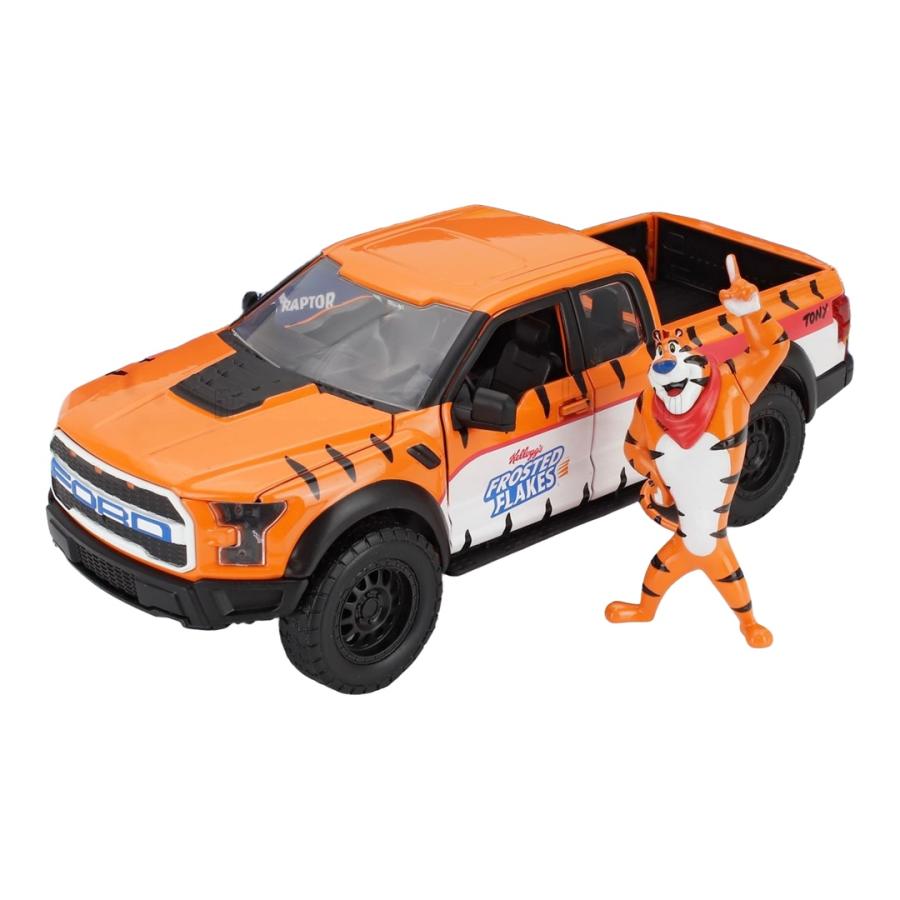 Ford F-150 ラプター ケロッグ フロステッドフレークス トニー・ザ・タイガー フィギュア付 / JADA 1/24 ミニカー | 