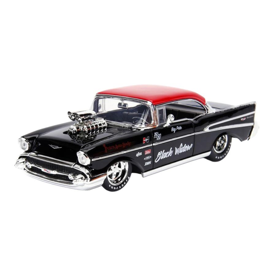 Chevroletシボレー Black Widow Big Pete 1957 Bel Air in / JADA 1/24 模型 | 