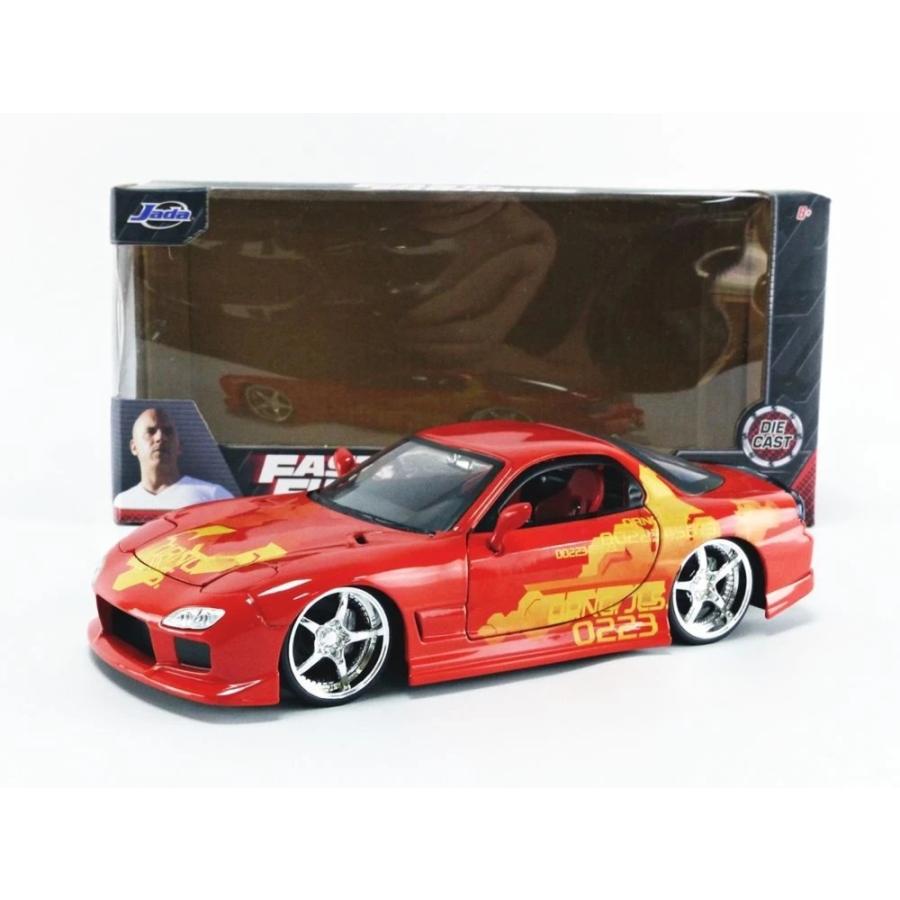 マツダ RX-7 レッド ワイルドスピード 0223 / Jada Toys 1/24 ミニカー | 