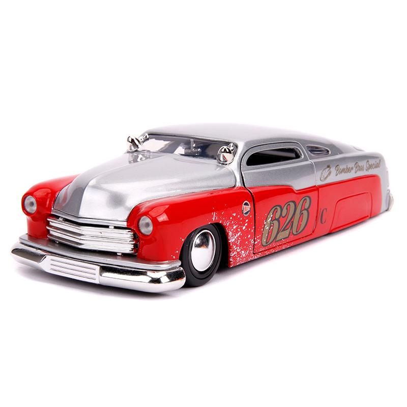 Mercuryマーキュリー カスタム 1951 レッド/シルバー 旧車 模型 モデル / JADA 1/24 ミニカー 模型 | 