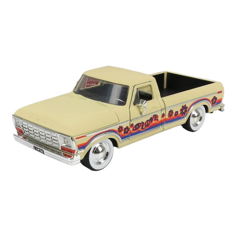 Fordフォード F-150 ピックアップ 1979 I LOVE THE 70's クリーム / JADA 1/24 ミニカー トラック模型 | 