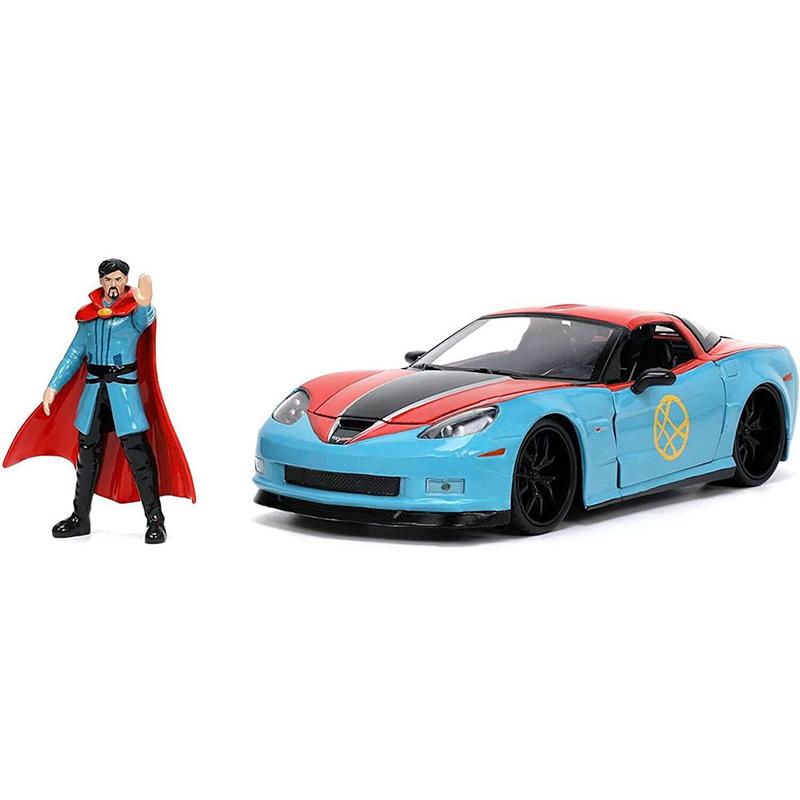 Chevroletシボレー Corvetteコルベット ドクターストレンジ フィギュア付 劇中車 / JADA 1/24 ミニカー 模型 | 