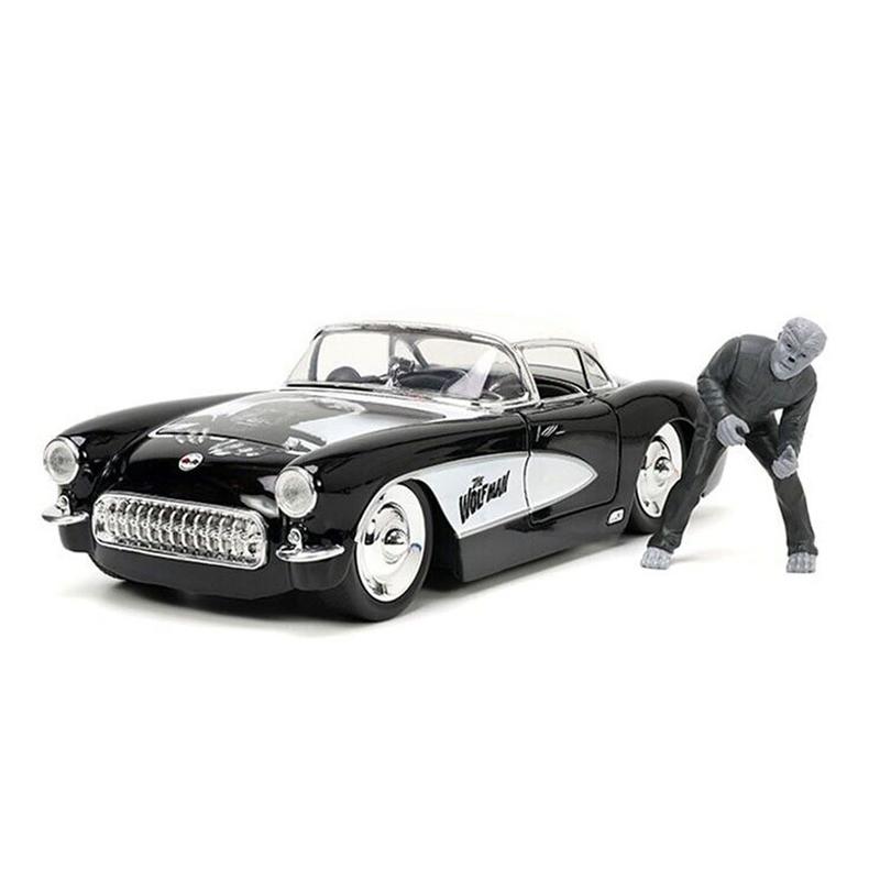 1957 Chevrolet Corvette 狼男 フィギュア付き ミニカー / JADA 1/24 | 