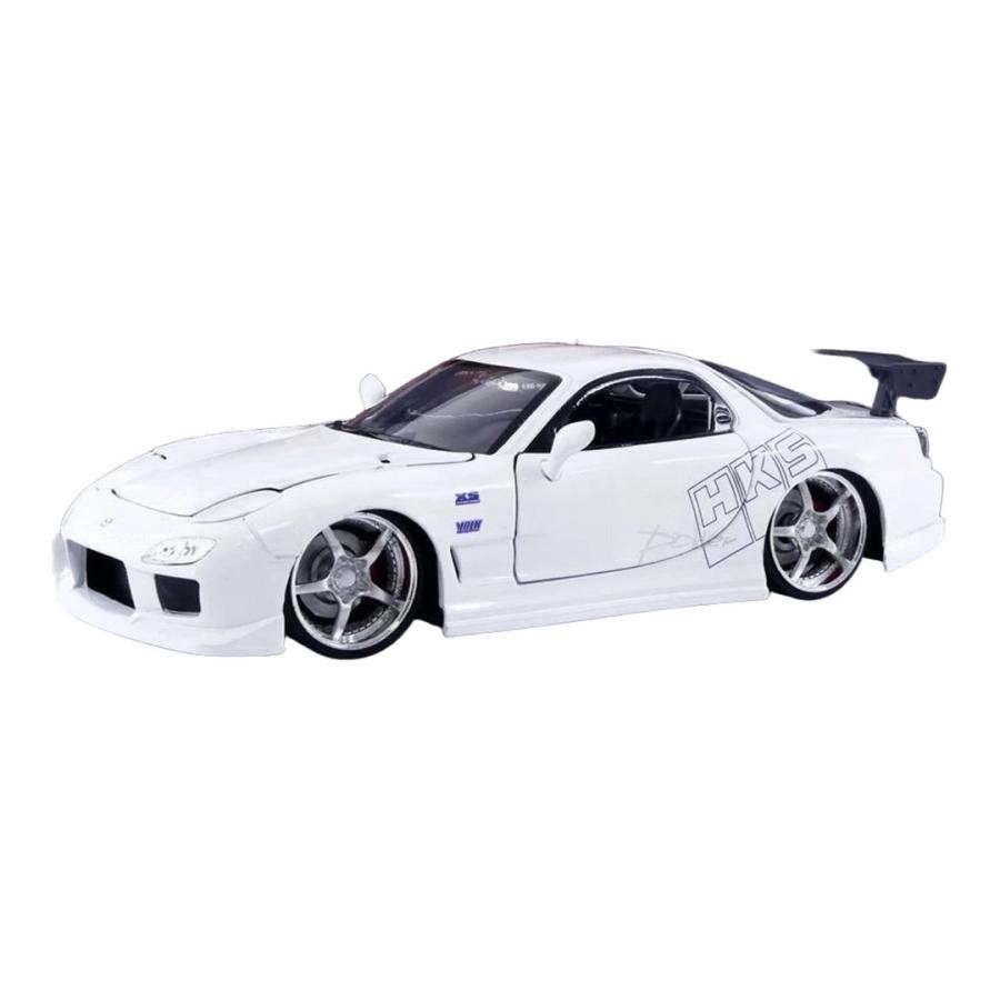 マツダ RX-7 1992 ホワイト ワイルドスピード / Jada Toys 1/24 ミニカー | 