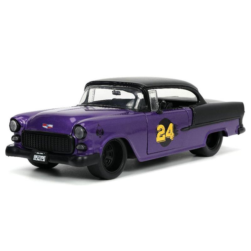 Chevroletシボレー ベルエア ハードトップ 1955 パープル 旧車 模型 モデル / JADA 1/24 ミニカー 模型 | 
