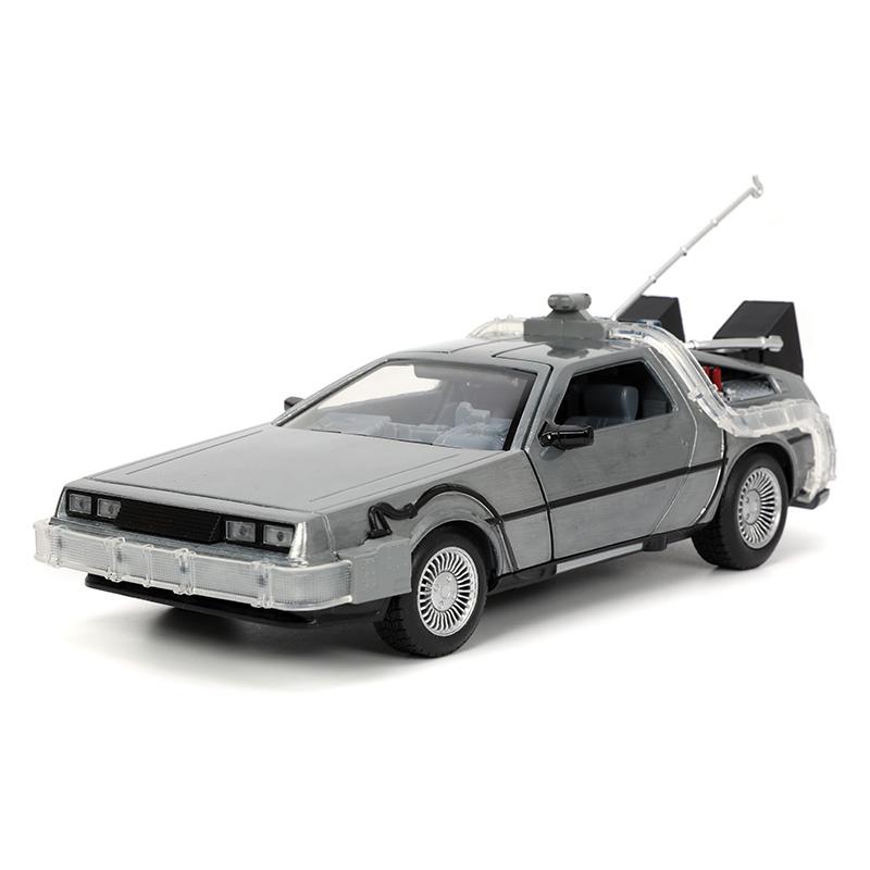 DeLorean Time Machine with Lights Back to the Fu / JADA 1/24 ミニカー 模型 | 
