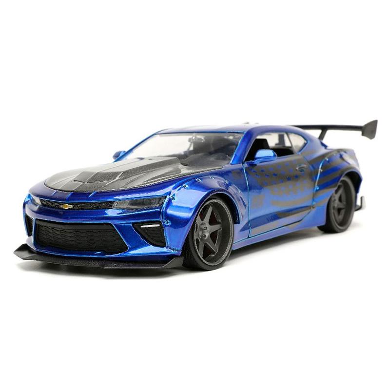 Chevroletシボレー カマロ SS 2016 ブルー/グレー マッスルカー 模型 / JADA 1/24 ミニカー 模型 | 