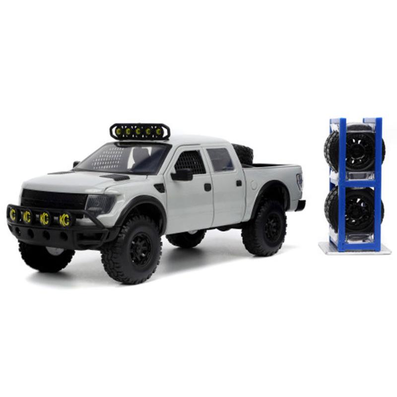 2011 Ford F-150 SVT Raptor ホワイト 替えホイール付き Just Trucks ミニカー / JADA 1/24 | 