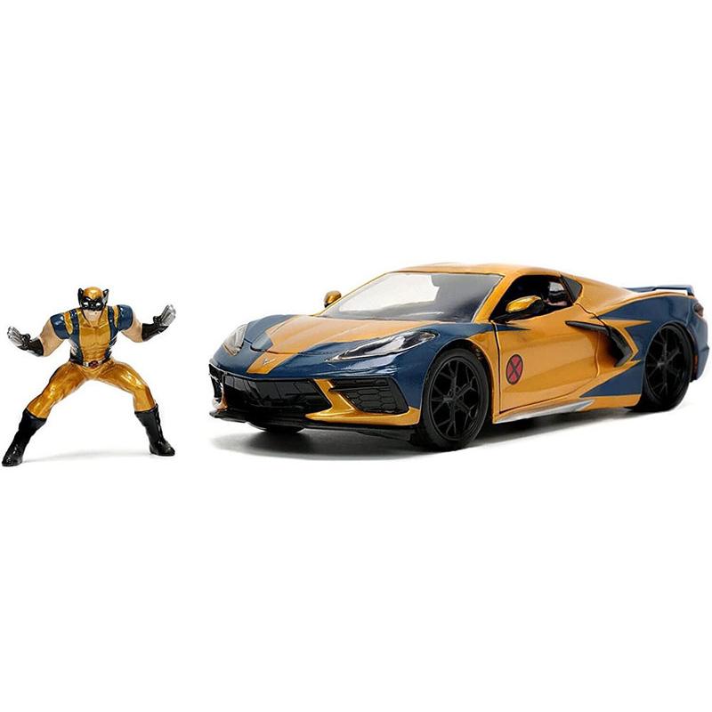 2020 Chevrolet Corvette ウルヴァリン フィギュア付き ミニカー / JADA 1/24 | 