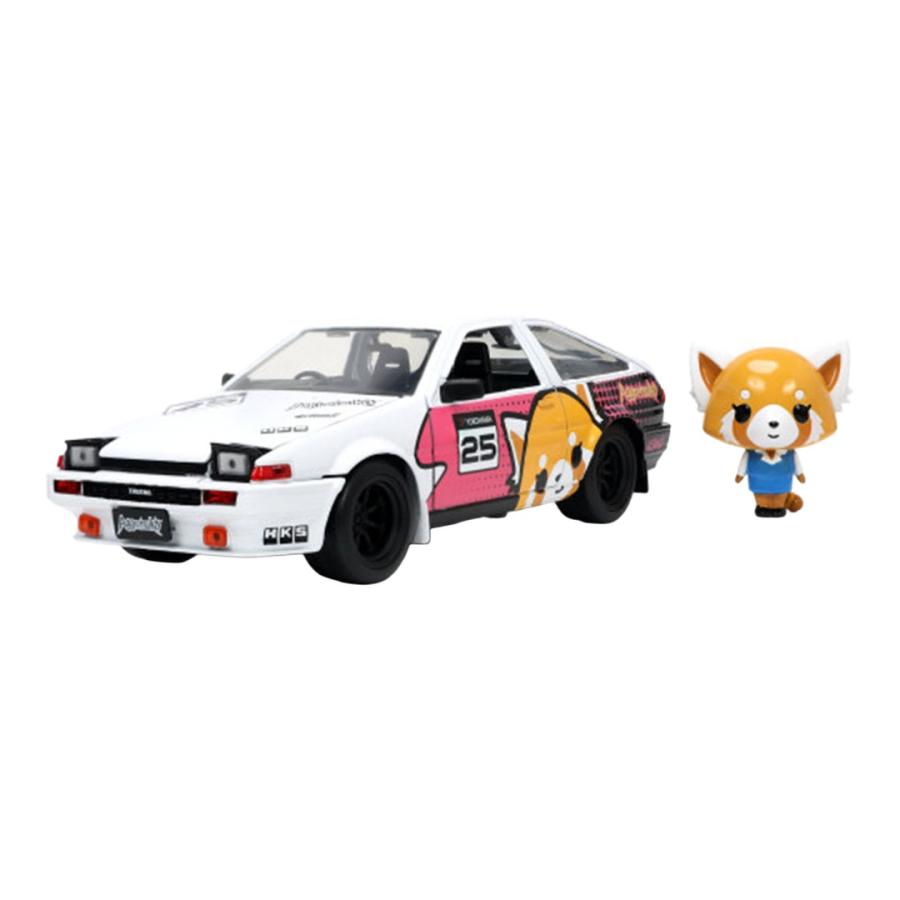 Toyotaトヨタ Trueno (AE86) 1986 with Retsuko Figure / JADA 1/24 模型 | 