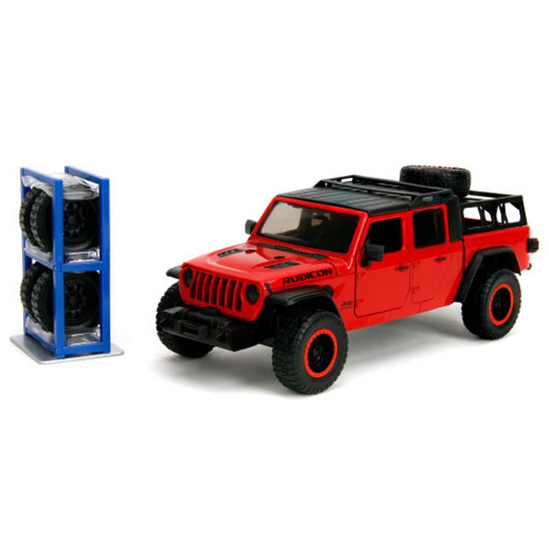 2020 Jeep Gladiator レッド 替えホイール付き Just Trucks ミニカー / JADA 1/24 | 