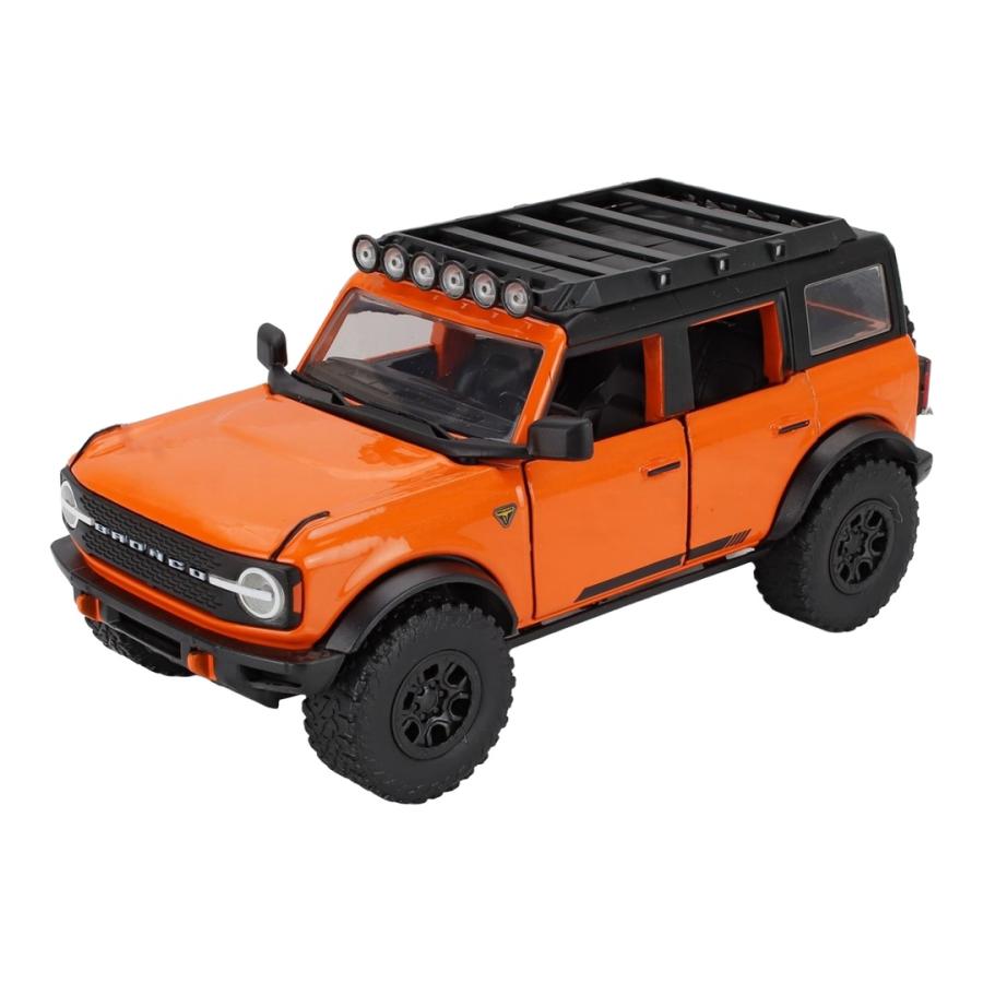 Fordフォード Broncoブロンコ 2021 オレンジ ブラック / JADA 1/24 ミニカー | 