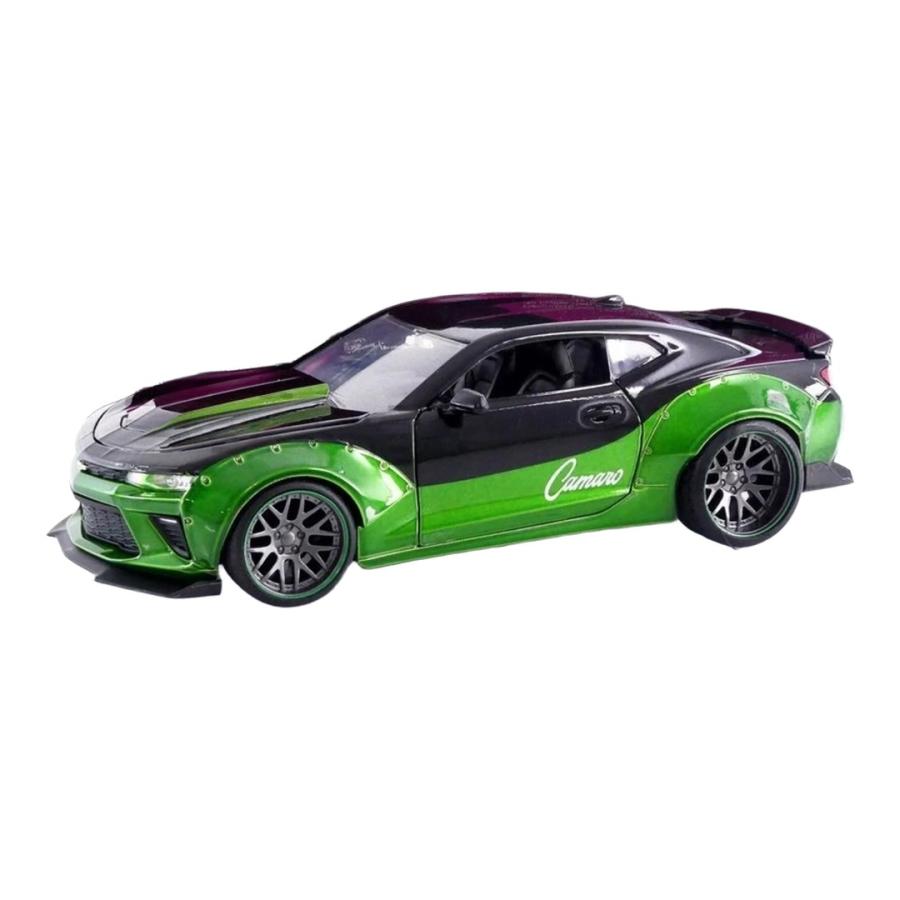 シボレー カマロ SS 2016 グリーン ピンクスリップス / Jada Toys 1/24 ミニカー | 