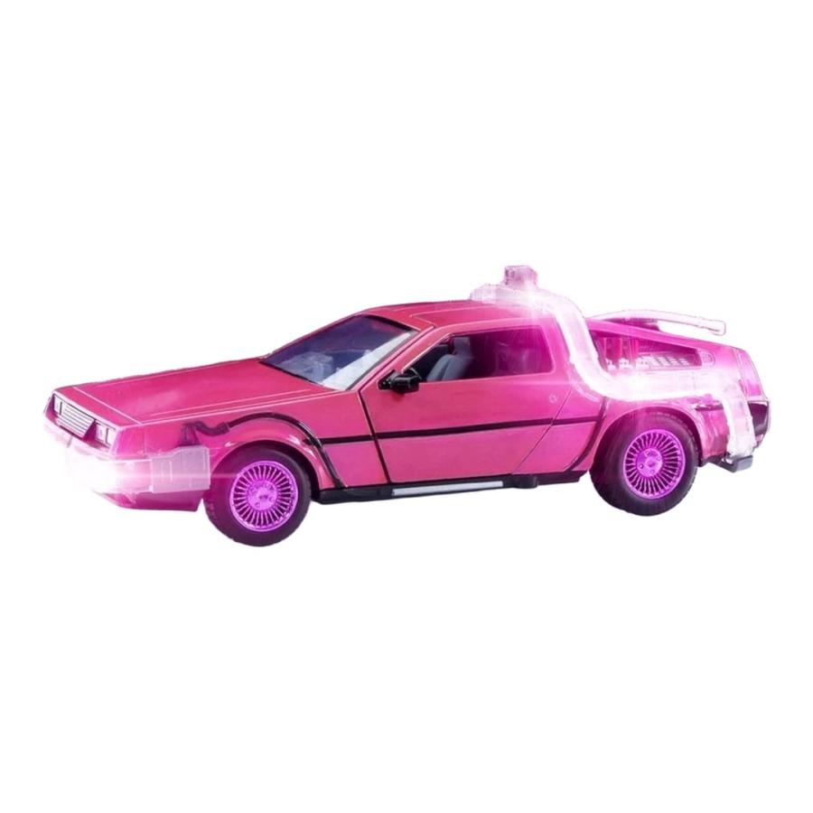デロリアン タイムマシン バック・トゥ・ザ・フューチャー 1985 ピンク / Jada Toys 1/24 ミニカー | 