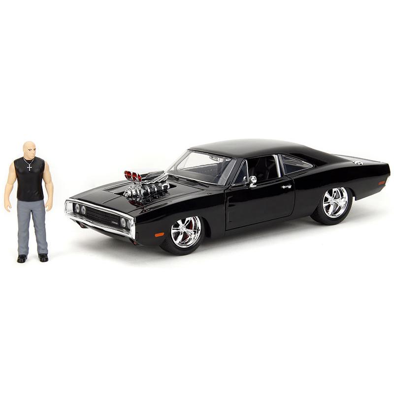 Dodgeダッジ Dom's Charger R/T with Dom Figure 1970 / JADA 1/24 ミニカー 模型 | 