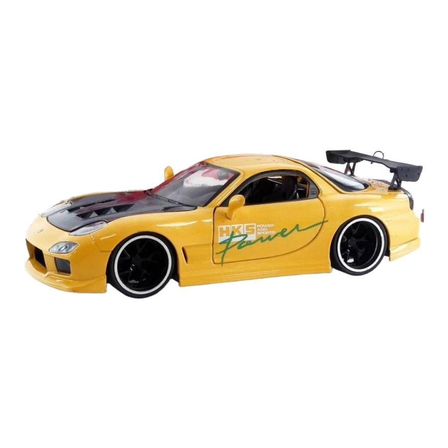 マツダ RX-7 1993 イエロー / Jada Toys 1/24 ミニカー | 