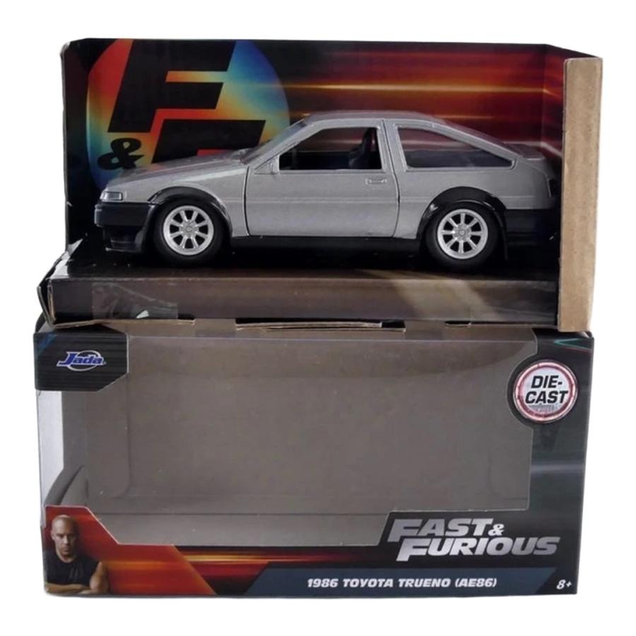 トヨタ トレノ AE86 1986 シルバー ワイルドスピード / Jada Toys 1/32 ミニカー | 