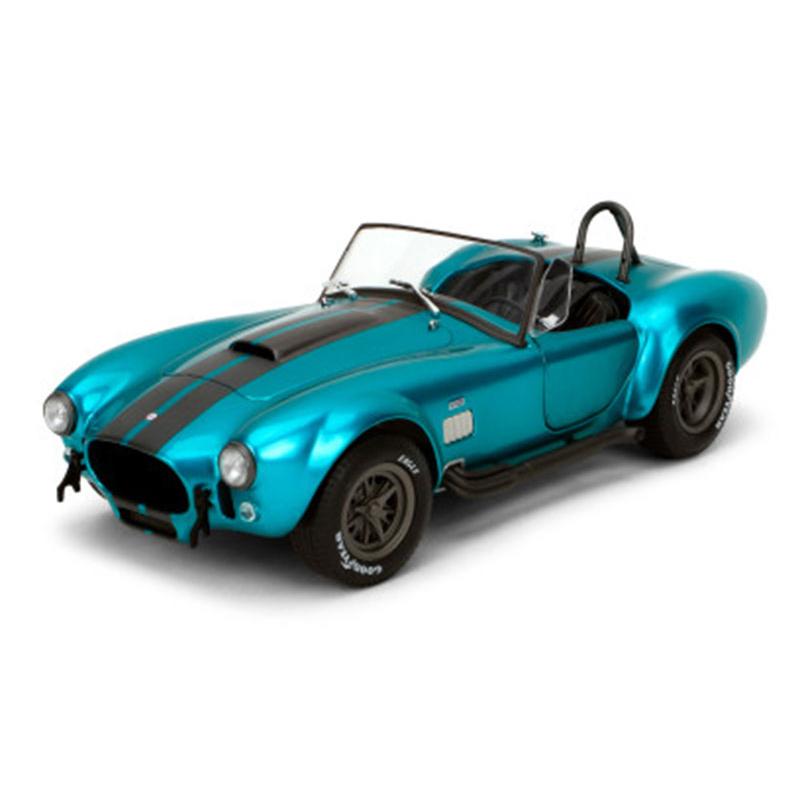 Shelby Cobra Metallic Teal Black Stripes Pink Slips JADA 1/18 ミニカー 模型 | 