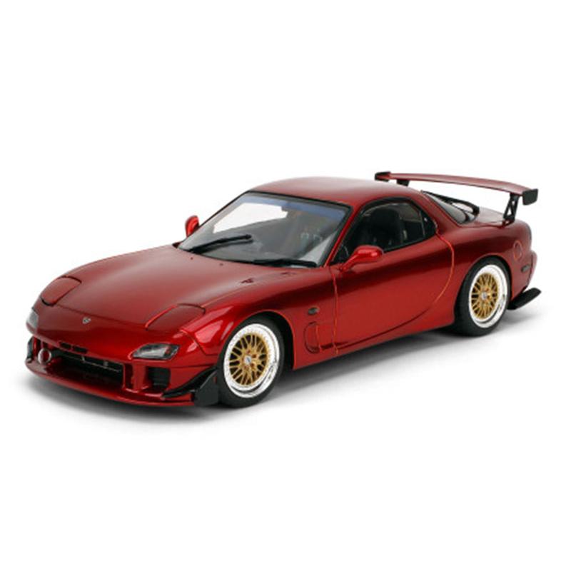 Mazdaマツダ RX7 FD in Metallic Red Pink SlipsFea / JADA 1/18 ミニカー 模型 | 