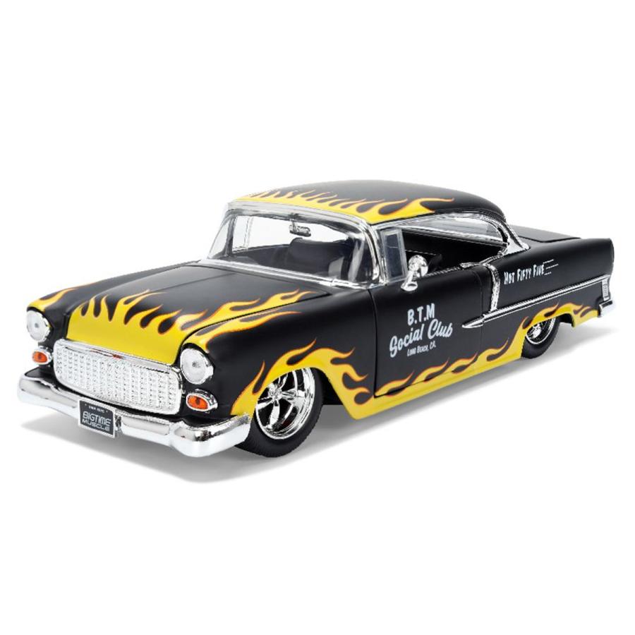 Chevroletシボレー Bel Air 1955 B.T.M. Social Club in Bla / JADA 1/24 | 