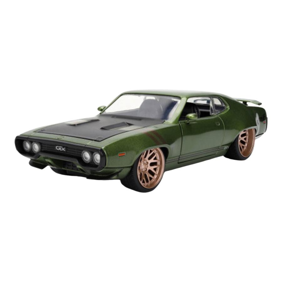 Plymouthプリムス GTX 1972 Dark Green BigTime Muscl / JADA 1/24