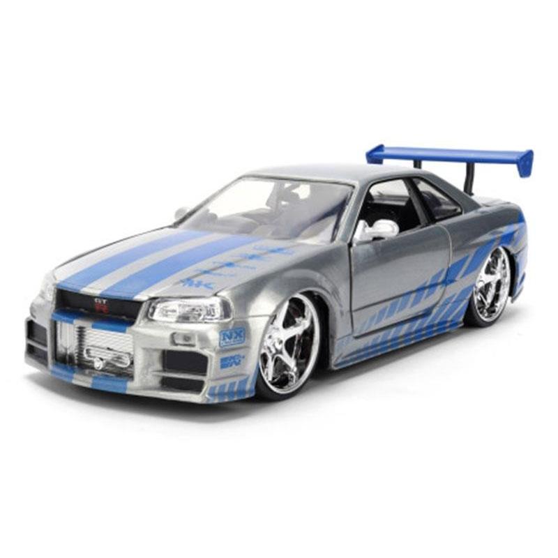 Nissan日産 Skyline GTR (BNR34) 2002 Brian's in Color / JADA 1/24 模型 | 