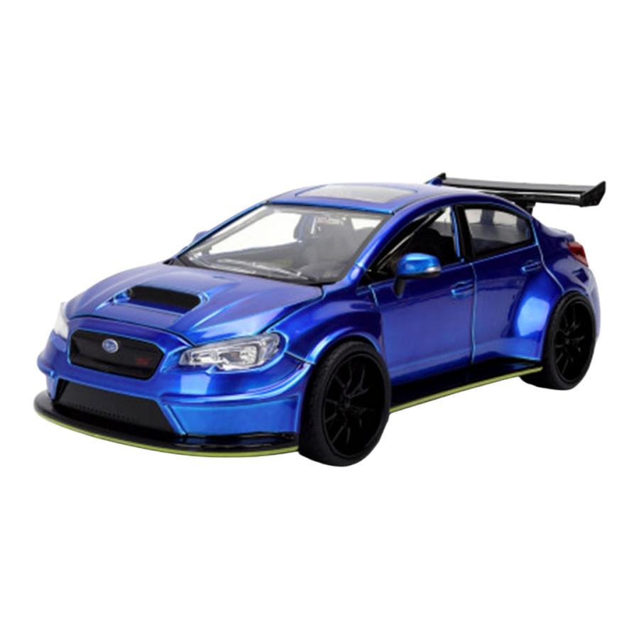 Subaruスバル WRX STI JDM Tune 2016 Metallic Blue / JADA 1/24 模型 | 