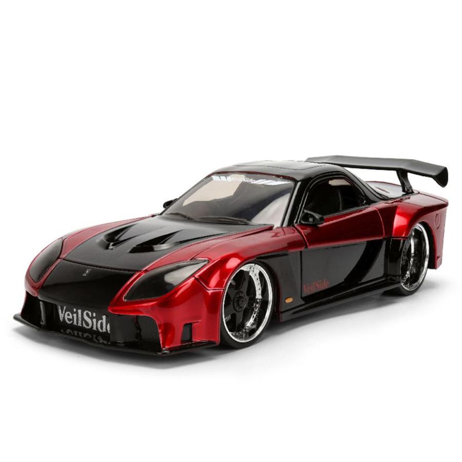 Mazdaマツダ RX-7 Widebodyワイドボディ 1995 Black and Redブラックアンドレッド / JADA 1/24 模型 | 