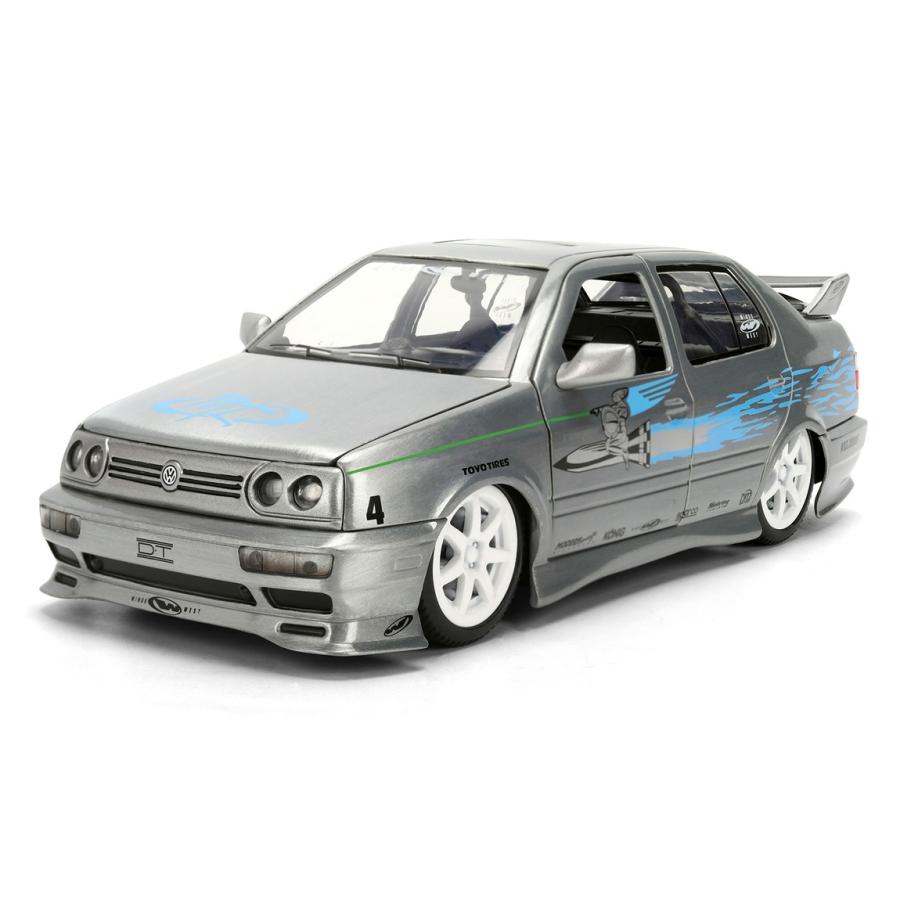 VWフォルクスワーゲン Jesse's Jetta 1995 Silver Color Brus / JADA 1/24 ミニカー 模型 | 