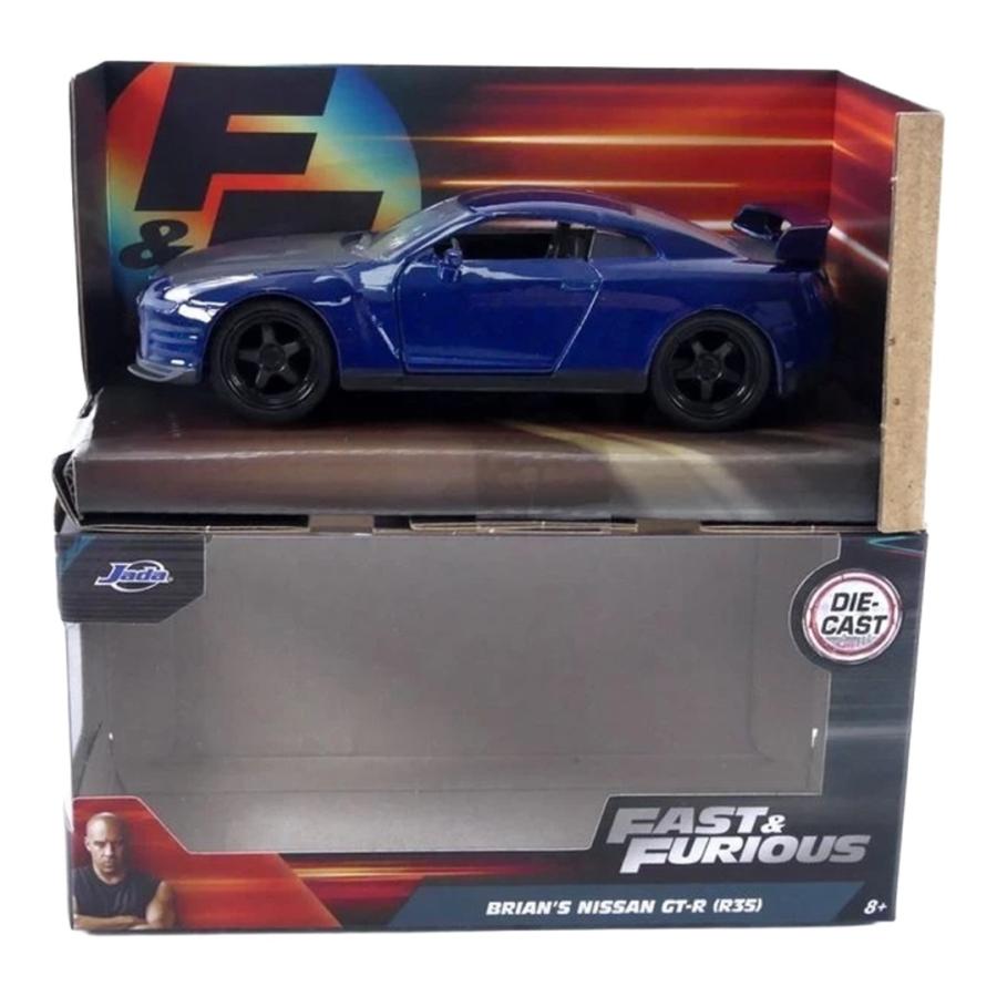 日産 GT-R R35 ブライアン ワイルドスピード 2009 ブルー / Jada Toys 1/32 ミニカー | 