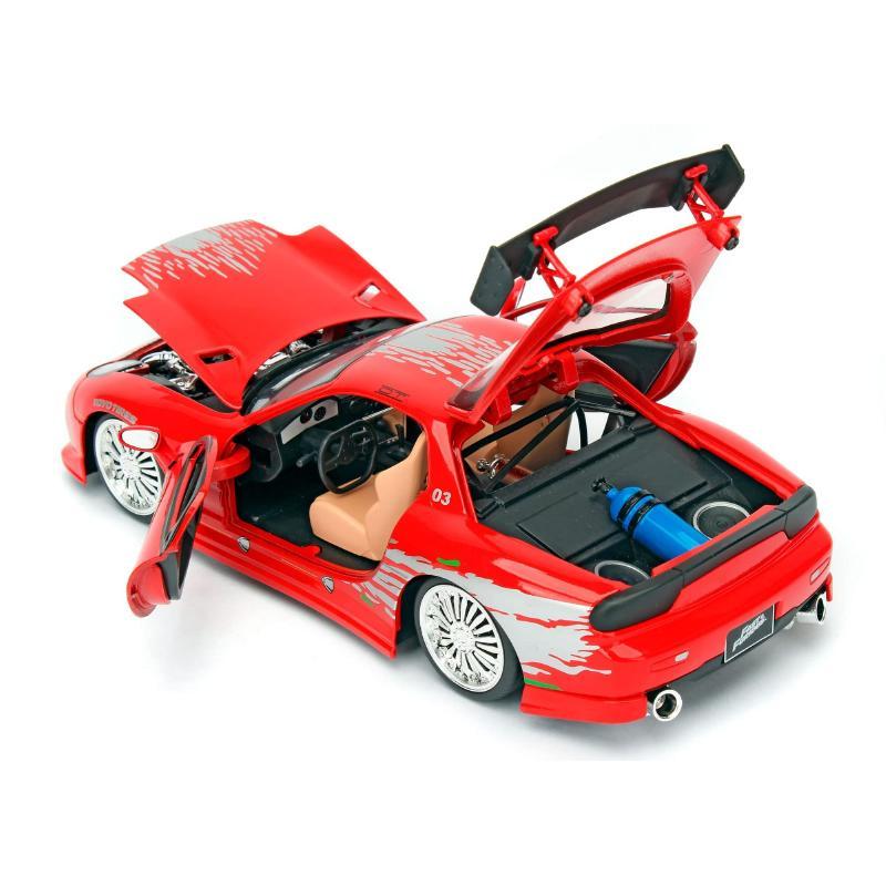 ホットワークス　1/24 ミニカー MAZDA SPEED マツダ　RX-7 Amazon | ホットワークス 1/24 MAZDA RX-7 MAZDASPEED R spec version