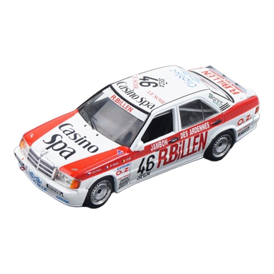 Mercedes Benz 190E 2.3-16V #46 ETTC 1986 ホワイト/レッド / IXO Models 1/43 ミニカー | 