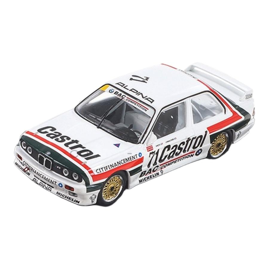 BMW M3 E30 #71 ETCC 1988 Malcher/Petit ホワイト / IXO 1/43 ミニカー | 