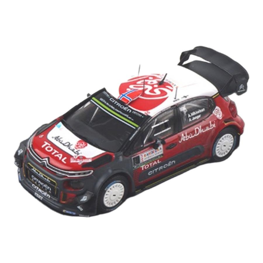 Citroen C3 WRC #9 Rally Sardegna 2017 Mikkelsen/Synnevaag / IXO 1/43 ミニカー | 
