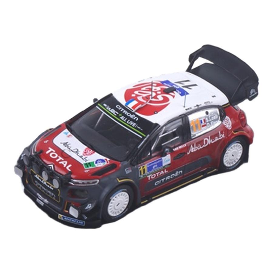 Citroenシトロエン C3 WRC #11 Rally Mexico 2018 S.Loeb/D.Elena / IXO 1/43 ミニカー | 