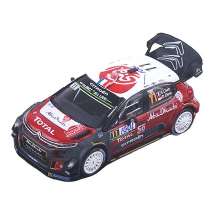 Citroen C3 WRC #11 Rally Tour de Corse 2018 S.Loeb/D.Elena / IXO 1/43 ミニカー | 