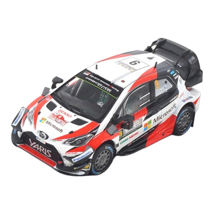 Toyotaトヨタ Yaris WRC #9 Rally Italia 2018 E.Lappi/J.Ferm / IXO 1/43 ミニカー | 