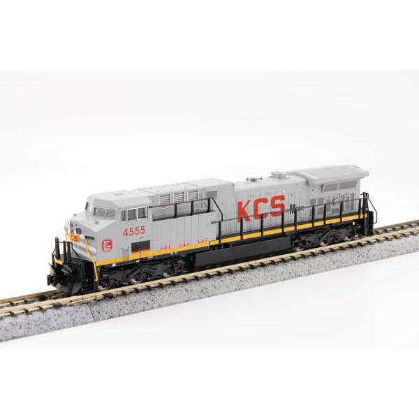 KATO 455M Nゲージ 鉄道模型　アンティーク　美品 GE AC4400CW サウンド&DCC KCS デ メキシコ #4555 グレー レッド/KATO