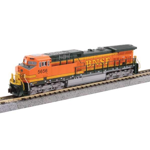 GE AC4400CW DCC BNSF #5656 H1 オレンジ グリーン/KATO USA Nゲージ