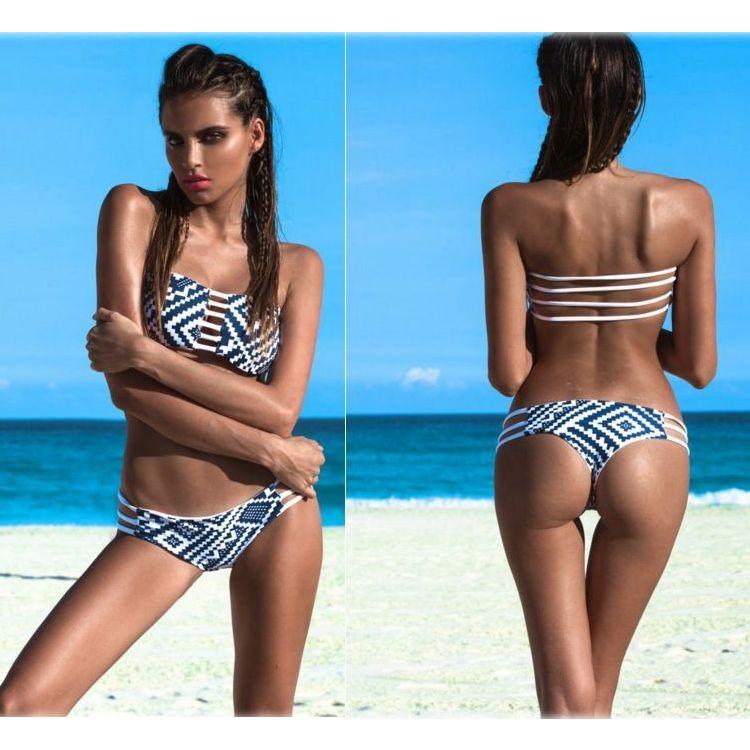 バンドゥビキニ　FIJI  セクシー ハンドメイド水着上下セットリバーシブル レディース　インポート　タイブランド バンコク/KHONGBOON SWIMWEARコンブン日本正規 | 