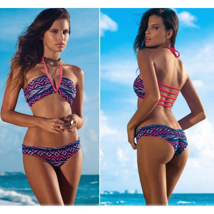 バンドゥビキニ　ISERE  セクシー ハンドメイド水着上下セットリバーシブル レディース　インポート　タイブランド バンコク/KHONGBOON SWIMWEARコンブン日本正 | 